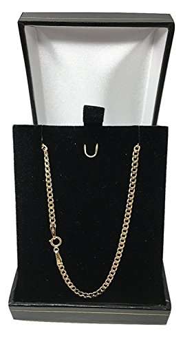 14 Karat / 585 Gold Panzerkette Gelbgold Unisex Kette - Breite 2.3 mm - Länge wählbar (60) - 3