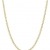 14 Karat / 585 Gold Tigeraugen Pfauenauge Gelbgold Kette - Breite 2.20 mm - Länge wählbar (60) - 3
