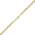 14 Karat 585 Gold Tigeraugen Pfauenauge Unisex Gelbgold Kette - Breite 3.50 mm (60) - 2