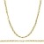 14 Karat 585 Gold Tigeraugen Pfauenauge Unisex Gelbgold Kette - Breite 3.50 mm (60) - 1