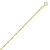 18 Karat 750 Gold Feine Singapur Kette Gelbgold Unisex Länge wählbar (40 CM) - 3