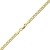 18 Karat / 750 Panzerkette Gelbgold Unisex - Breite 3 mm - Länge wählbar (50) - 3