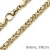 6mm Kette Halskette Königskette aus 750 Gold Gelbgold 70cm Herren Goldkette - 4