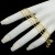 aion Goldkette Massiv Gold 585 Zopfkette Gelbgold 14 Karat Halskette Herren Damen 40-60cm 1 mm (45) - 3