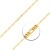 Goldkette, Figarokette diamantiert Gelbgold 750 / 18K, Länge 42 cm, Breite 2.2 mm, Gewicht ca. 5.9 g, NEU - 4