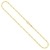 Goldkette, Figarokette diamantiert Gelbgold 750 / 18K, Länge 42 cm, Breite 2.2 mm, Gewicht ca. 5.9 g, NEU - 1