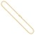 Goldkette, Panzerkette weit Gelbgold 750/18 K, Länge 45 cm, Breite 2.6 mm, Gewicht ca. 4.9 g, NEU - 1