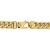 Halskette aus 14 Karat Gelbgold, 15 mm, halb massiv, kubanische Halskette, 61 cm für Damen und Herren - 3