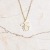 La Menagerie Kaninchen Gold, Origami-Schmuck & vergoldete geometrische Kette - 18-karätig Goldkette & Kaninchen-Halsketten - Kaninchen-Halskette für Frauen & Mädchen & Origami-Halskette - 3