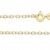 Miore Kette Gelbgold 18 Karat / 750 Gold Kette Belcher Kette 45 cm - 4