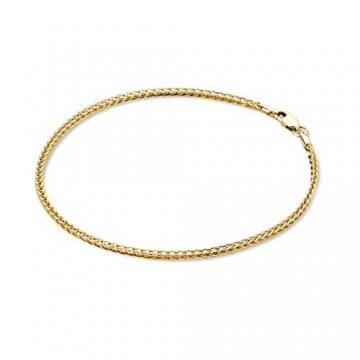Orovi Armband - Armreif Damen Gelbgold 14 Karat / 585 Gold Kette 19.5 cm - 1
