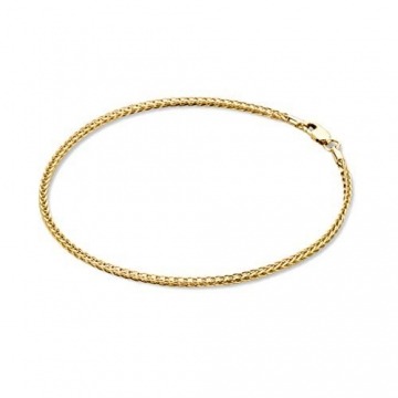 Orovi Armband - Armreif Damen Gelbgold 14 Karat / 585 Gold Kette 19.5 cm - 1