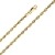 PRINS JEWELS 18 Karat 750 Gold Kordelkette Gelbgold Unisex - 3.80 mm. Breit (50) - 3