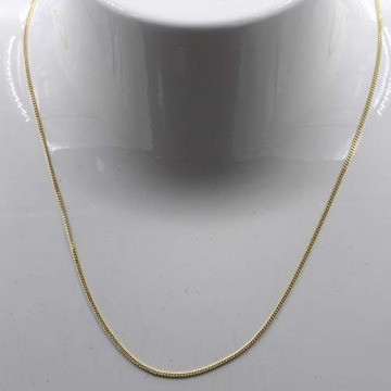 0,8 mm 45 cm 333-8 Karat Gelbgold Panzerkette massiv Gold hochwertige Halskette 1 g - 6