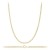 14 Karat / 585 Gold Panzerkette Gelbgold Unisex Kette - Breite 2.3 mm - Länge wählbar (45) - 3