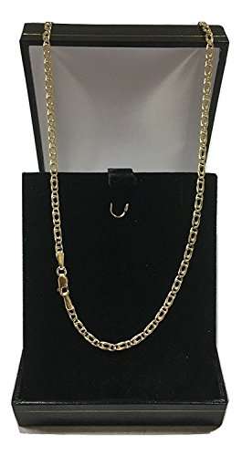 14 Karat / 585 Gold Tigeraugen Pfauenauge Gelbgold Kette - Breite 2.20 mm - Länge wählbar (70.00) - 4
