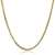 18 Karat 750 Gold Diamantschliff Spiga Weizen Gelbgold Kette - Breite 1.50 mm - Länge wählbar (60 CM) - 1