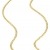 18 Karat / 750 Gold Italienisch Flach Mariner Gelbgold Kette Unisex - Breite 3 mm - Länge wählbar (45) - 3