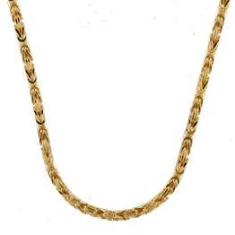 1,8 mm 45 cm 585-14 Karat Gelbgold Königskette massiv Gold hochwertige Halskette 10,6 g - 1