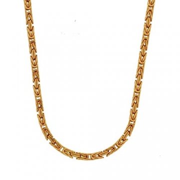 1,8 mm 50 cm 585-14 Karat Gelbgold Königskette massiv Gold hochwertige Halskette 11,7 g - 1