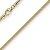 1,9mm Schlangenkette Kette Collier 750 Gold Gelbgold Goldkette 38cm Unisex - 1