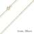 1mm Kugelkette diamantiert Kette Goldkette Halskette aus 750 Gold Gelbgold, 55cm - 2