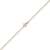 1mm Kugelkette diamantiert Kette Goldkette Halskette aus 750 Gold Rotgold, 60cm - 4