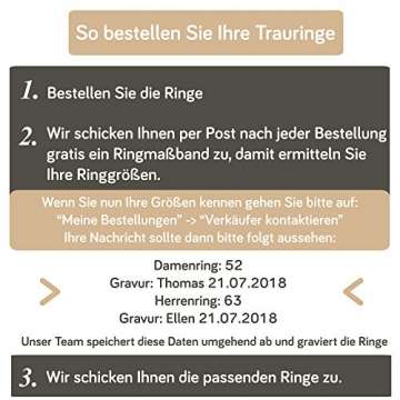 2 x 375 Trauringe Gelbgold ECHT GOLD Eheringe schlichte Trauringe LM.05.GG Trauringe Paarpreis vom Juwelier Echtes Gold Verlobunsringe Wedding Rings Trouwringen - 2