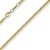 2,5mm Kette Collier Kügelchenkette Kugelkette 585 Gold Gelbgold 45cm Unisex - 1