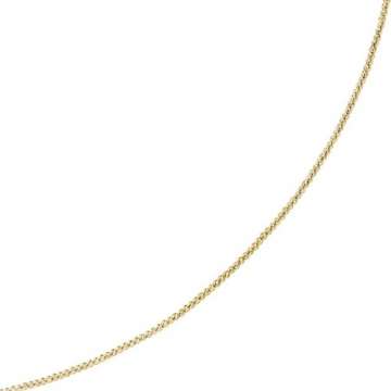 2,5mm Kette Collier Kügelchenkette Kugelkette 585 Gold Gelbgold 45cm Unisex - 2