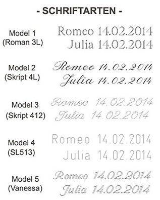 333 GOLD Trauringe in Bicolour inkl. Gravur + Stein, Paarpreis - Rubin Juwelier - 4