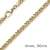 4mm Kette Halskette Königskette aus 585 Gold Gelbgold 50cm Herren Goldkette - 4