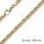 4mm Kette Halskette Königskette aus 585 Gold Gelbgold 60cm Herren Goldkette - 4