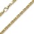 4mm Kette Halskette Königskette aus 750 Gold Gelbgold 45cm Herren Goldkette - 1