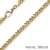 4mm Kette Halskette Königskette aus 750 Gold Gelbgold 50cm Herren Goldkette - 4