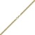 4mm Kette Halskette Königskette aus 750 Gold Gelbgold 55cm Herren Goldkette - 2