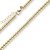 4mm Kugel-Kette Collier Halskette Halsschmuck aus 585 Gold Gelbgold, 45cm - 1