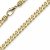6mm Panzerkette Kette Collier aus 750 Gold Gelbgold Goldkette 50cm Herren - 1