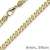 6mm Panzerkette Kette Collier aus 750 Gold Gelbgold Goldkette 50cm Herren - 2