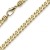 6mm Panzerkette Kette Collier aus 750 Gold Gelbgold Goldkette 60cm Herren - 1