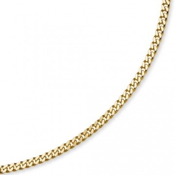 6mm Panzerkette Kette Collier aus 750 Gold Gelbgold Goldkette 60cm Herren - 5