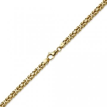 7mm Königskette aus 585 Gold Gelbgold Kette Halskette 60cm Herren - 4