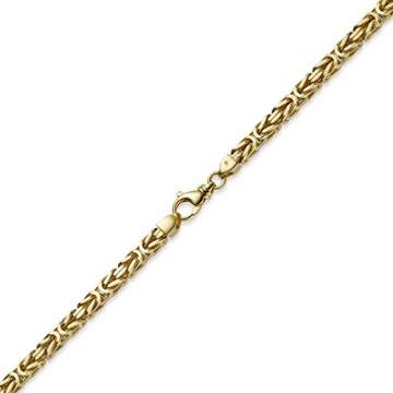 7mm Königskette aus 750 Gold Gelbgold Kette Halskette 60cm Herren - 6