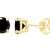 AFFY - Gold 14 Karat (585) 14 Karat (585) Gelbgold Rund Black Schwarzer Diamant - 1