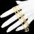 aion Kette Massiv Gold 585 Panzerkette Gelbgold Herren - Damen 40 60 cm 2,8 mm (60) - 4
