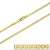 aion Kette Massiv Gold 585 Steg Panzerkette Gelbgold Herren Damen 40 60 cm 2 mm (50) - 2