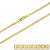 aion Kette Massiv Gold 585 Steg Panzerkette Gelbgold Herren Damen 40 60 cm 2 mm (50) - 2