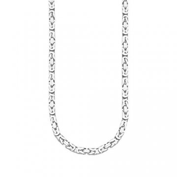 amor Halskette Unisex, 925 Sterling Silber, Königskette 50 cm - 1