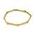 ARMBAND Gold 375 585 750 Massiv Gelbgold DAMEN Goldarmband Zirkonia Armreif 19 cm (9 Karat (375) Gelbgold) - 1