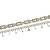 Armband Herren aus echt Gold 585 Massiv Gelbgold Weißgold 14K 4,8 mm breites Goldarmband Fahrrad-Kette Design 21,5 cm - 4